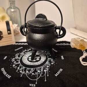 Genuine Black Cast Iron Cauldron